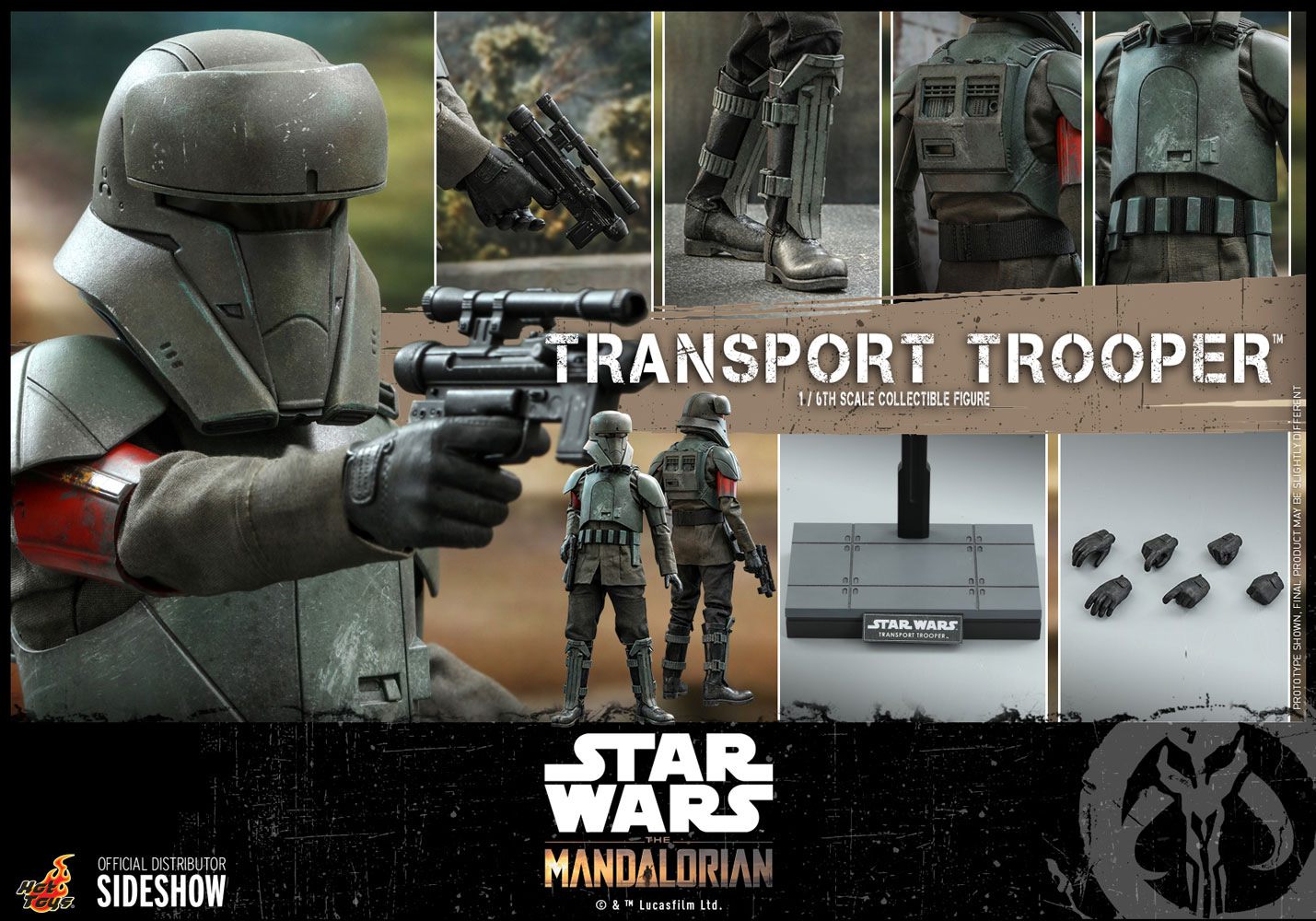 Hot Toys Star Wars Transport Trooper™ Sixth Scale Figure