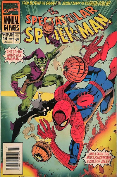 The Spectacular Spider-Man Annual #14 [Newsstand]-Very Good (3.5 – 5)