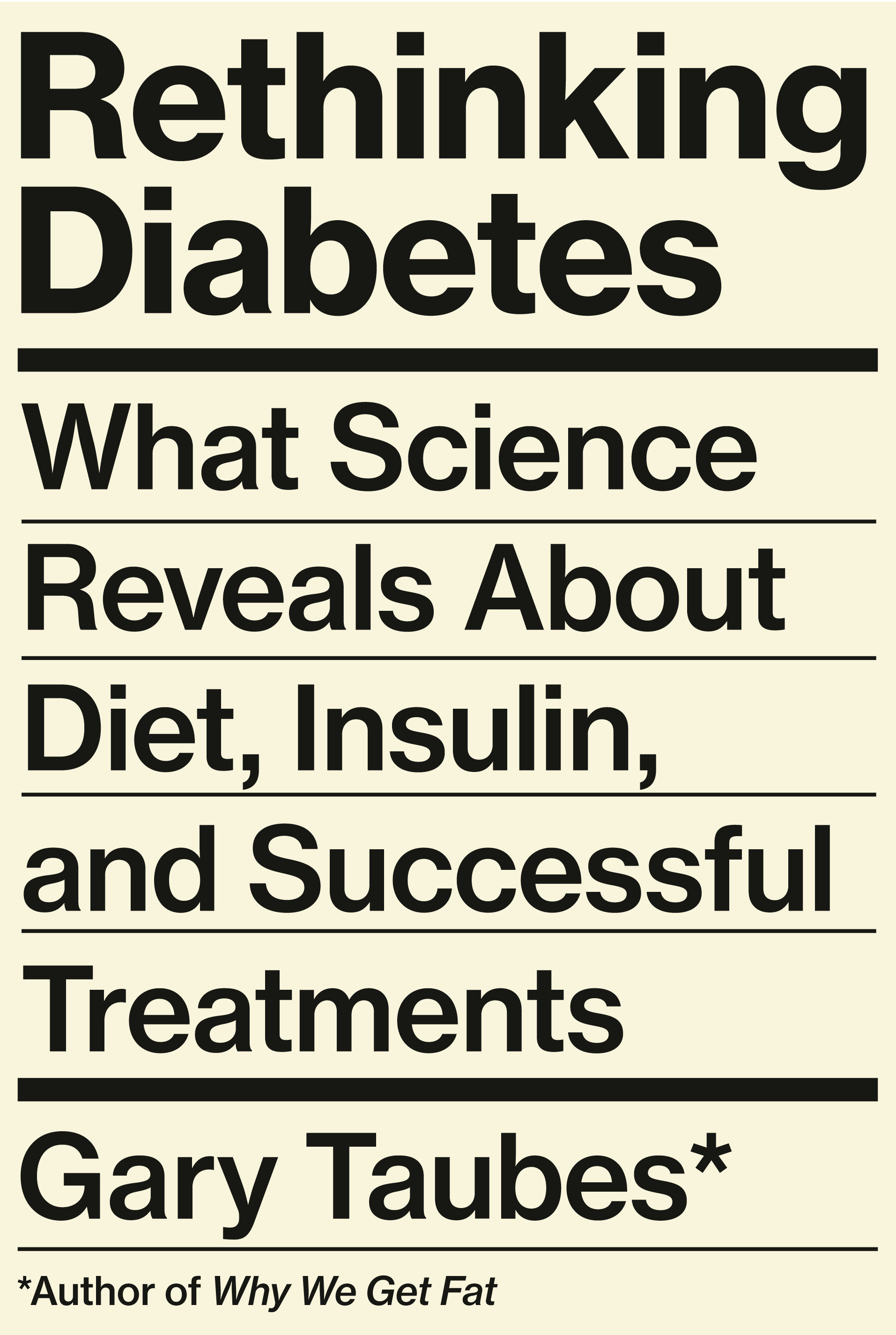 Rethinking Diabetes (Hardcover Book)