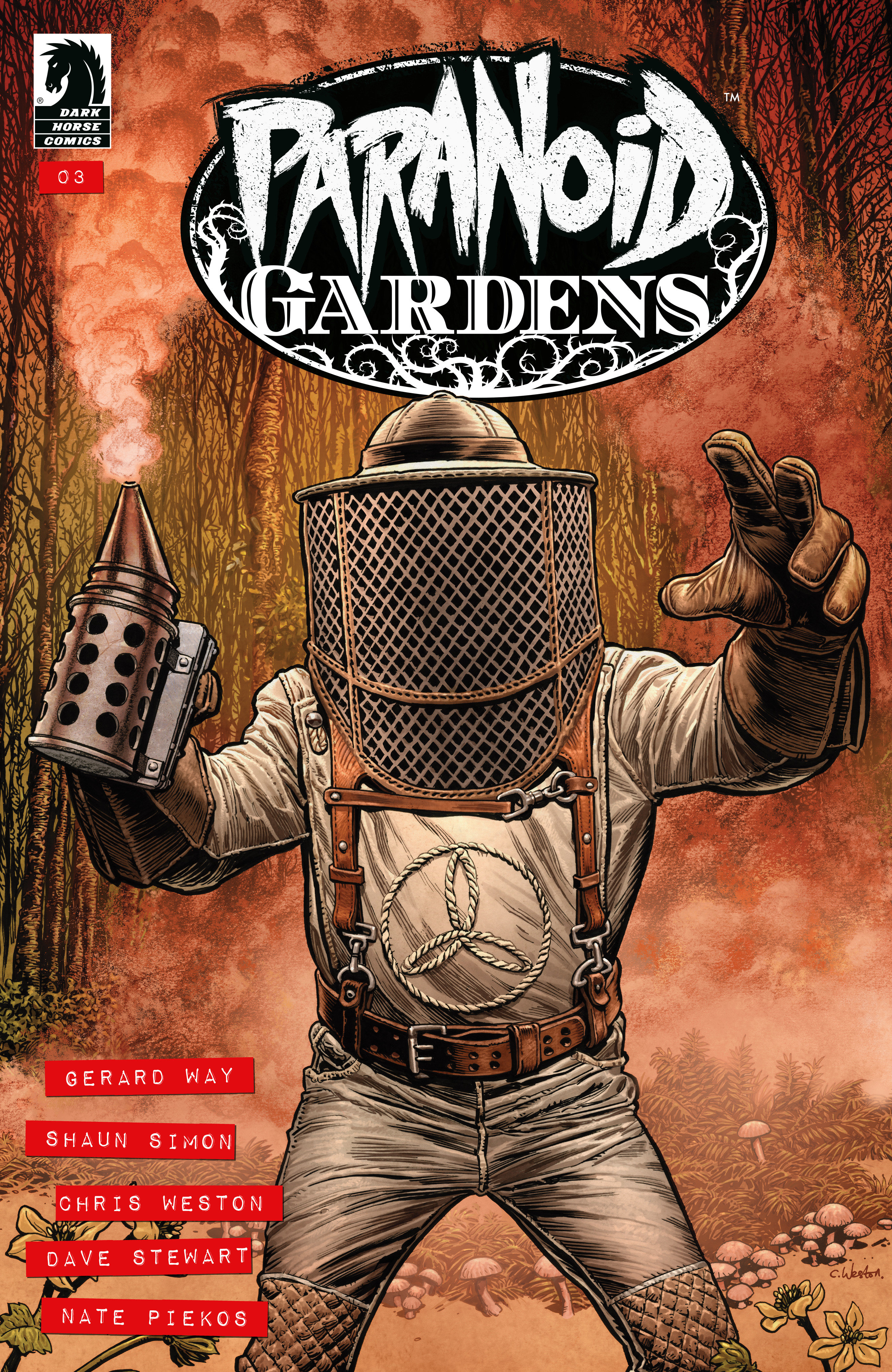 Paranoid Gardens #3 Cover A (Chris Weston)