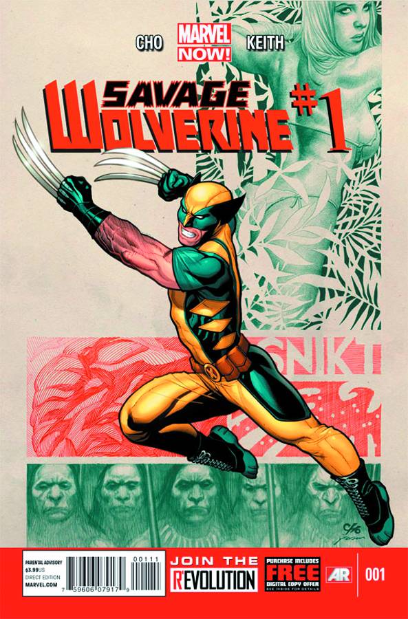 Savage Wolverine #1 (Blank Cover Variant) (2013)