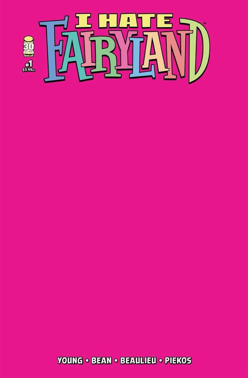 I Hate Fairyland #1 Cover H Blank Sketch Cover (Mature)
