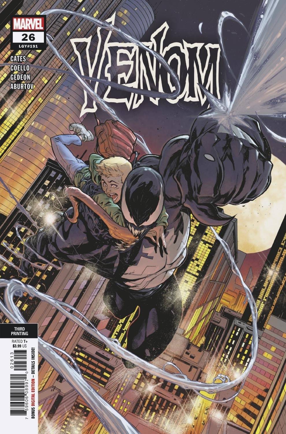 Venom #26 3rd Printing Variant (2018)