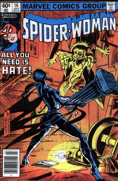 Spider-Woman #16 [Newsstand] (1978) -Very Fine (7.5 – 9)