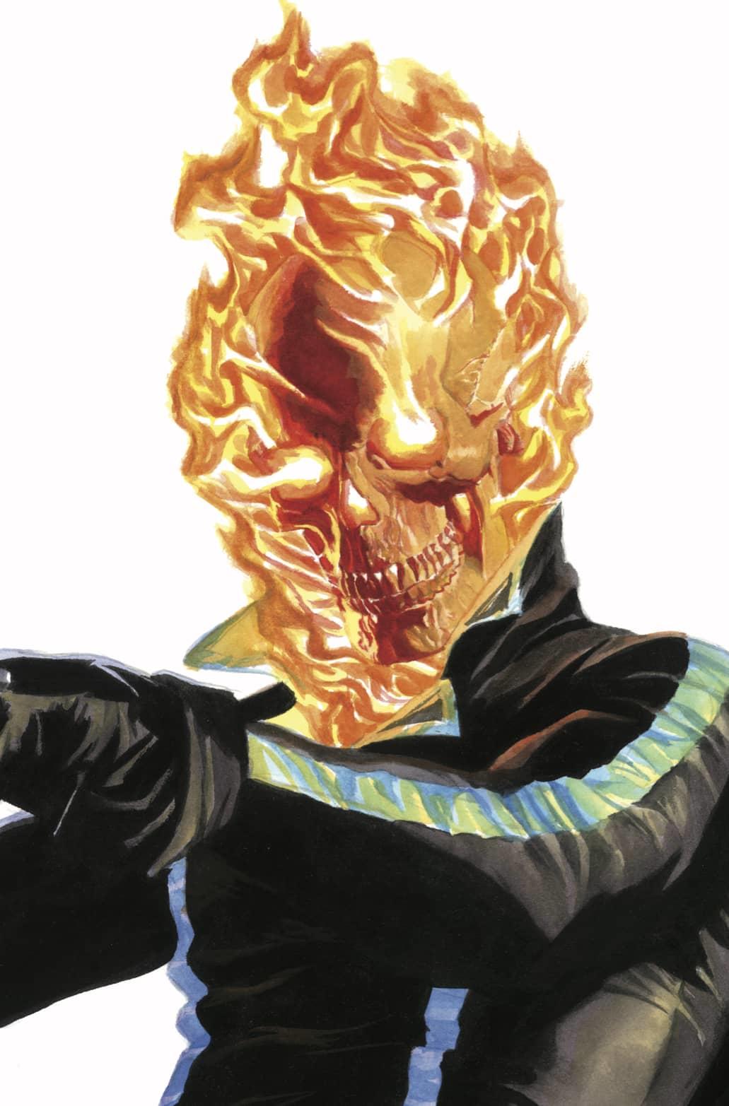 Avengers #36 Alex Ross Ghost Rider Timeless Variant (2018)