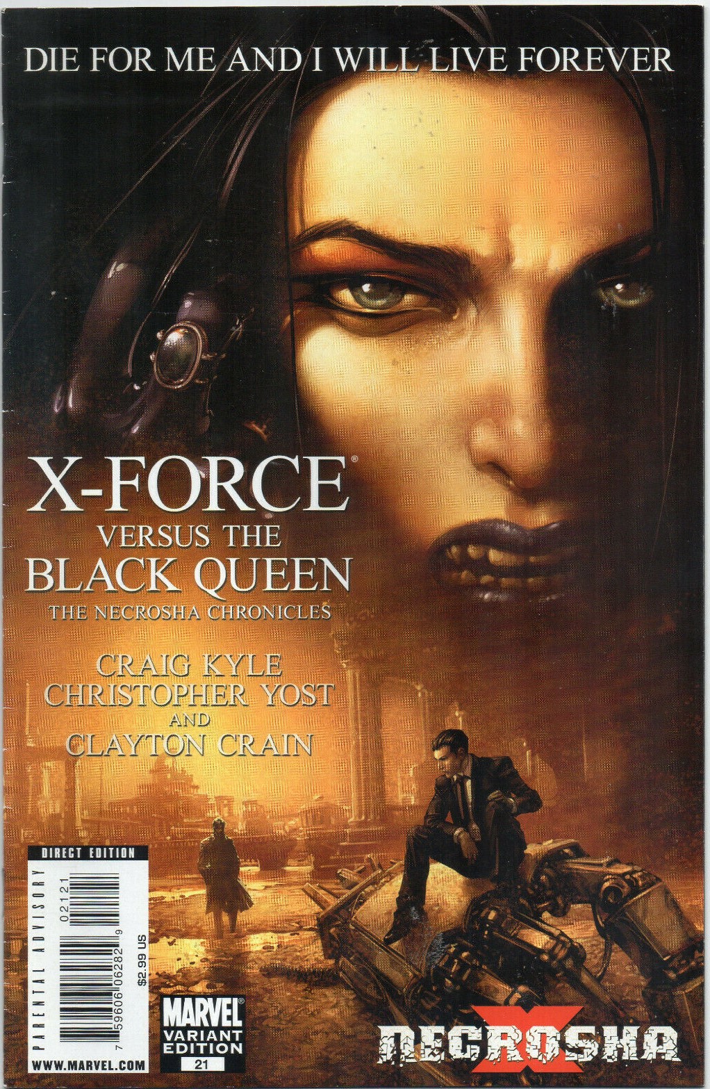 X-Force #21 Crain Variant (2008)