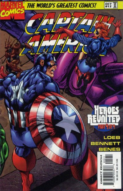 Captain America #12 [Direct Edition]-Very Fine