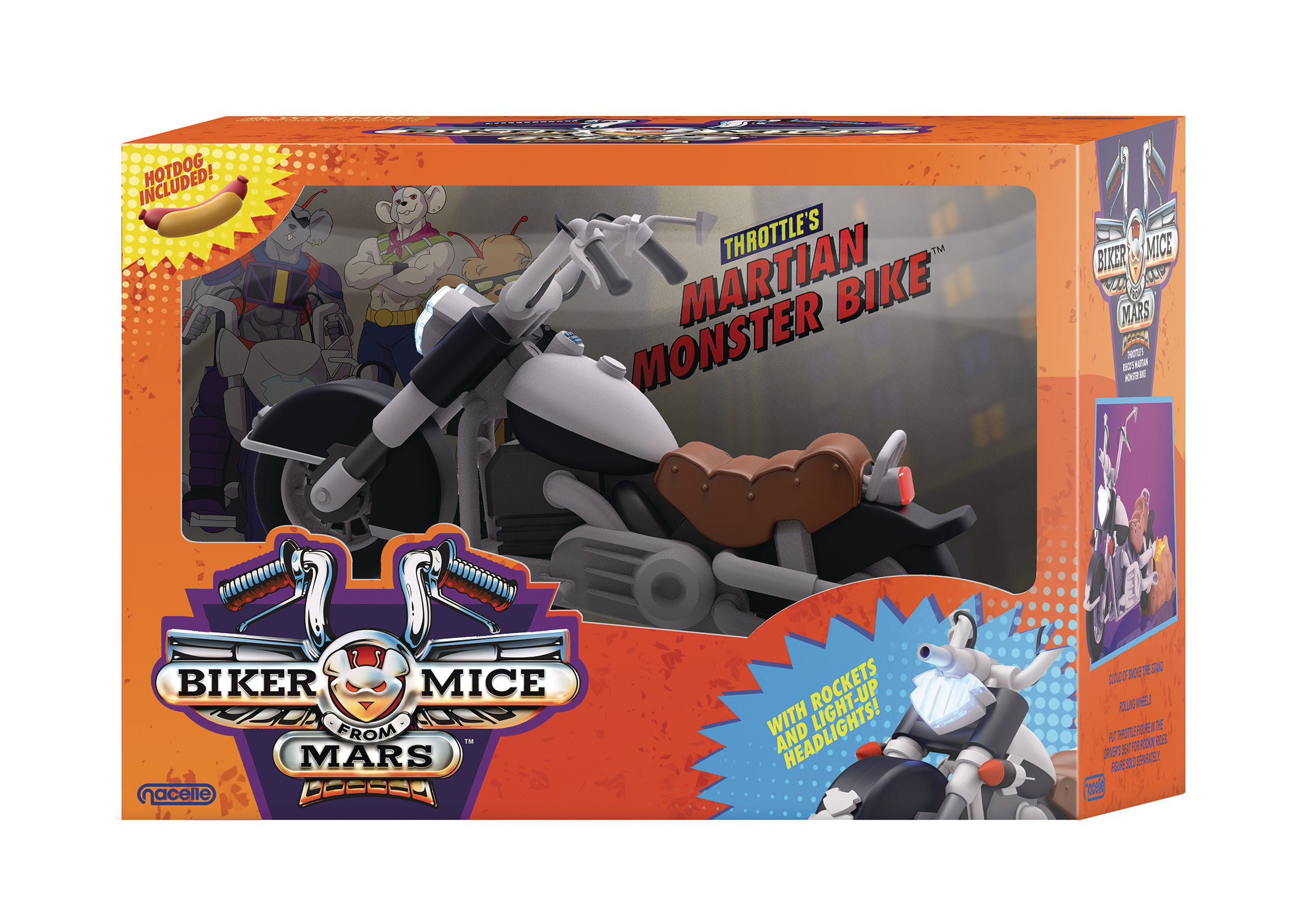 Biker Mice From Mars Throttle Martian Monster Bike Vehicle 