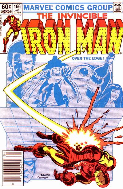 Iron Man #166 [Newsstand]-Fine (5.5 – 7)
