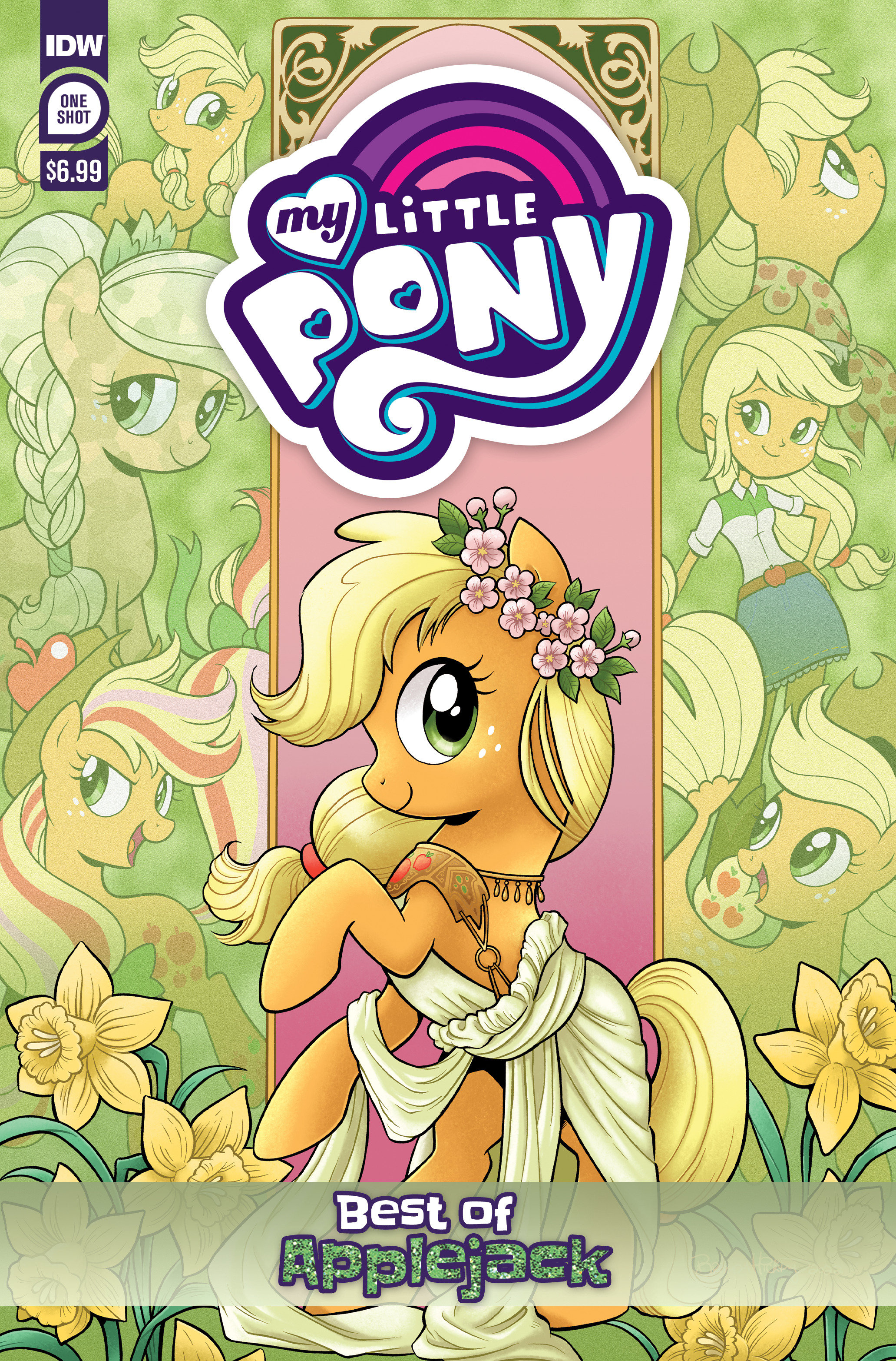 My Little Pony Best of #5 Applejack Cover A Hickey