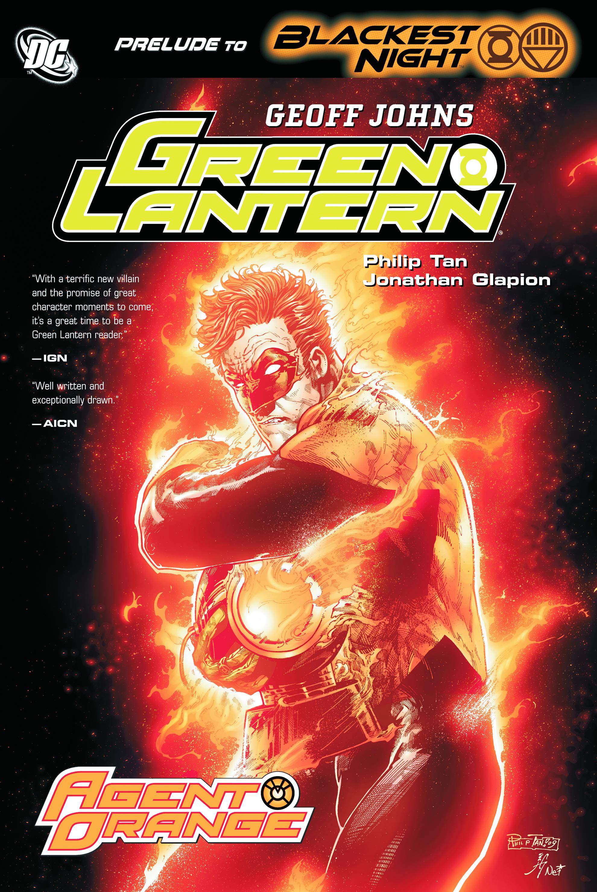Green Lantern Agent Orange Hardcover