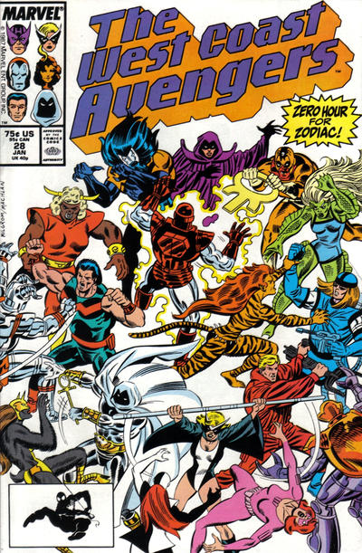 West Coast Avengers #28-Near Mint (9.2 - 9.8)