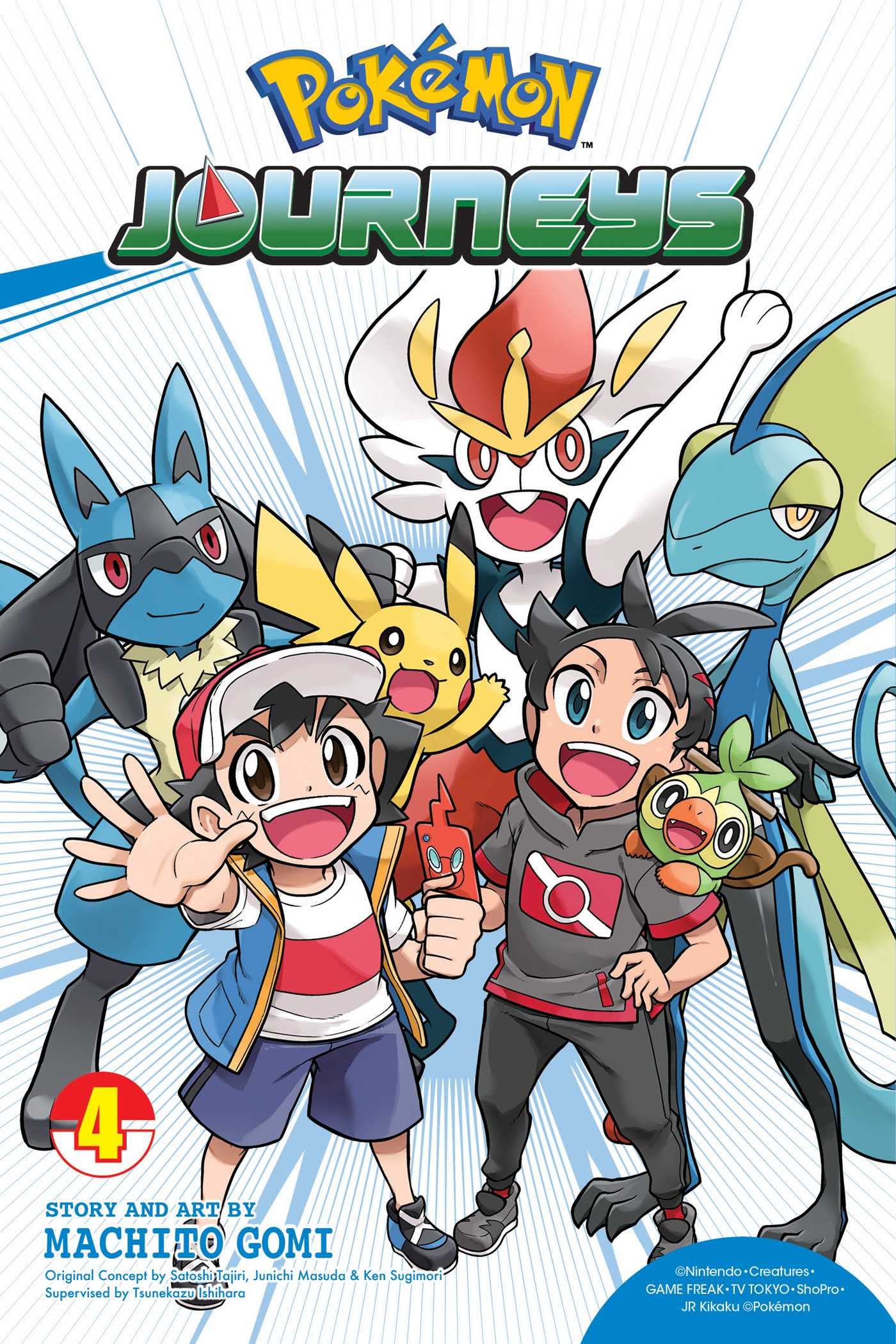 Pokémon Journeys Series Manga Volume 4