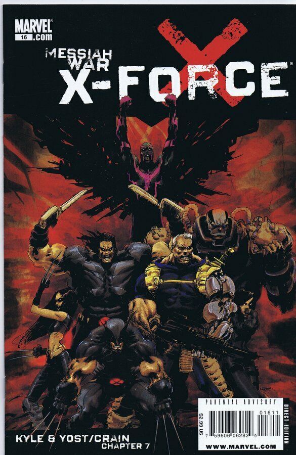 X-Force #16 (Crain 50/50 Cover) (2008)