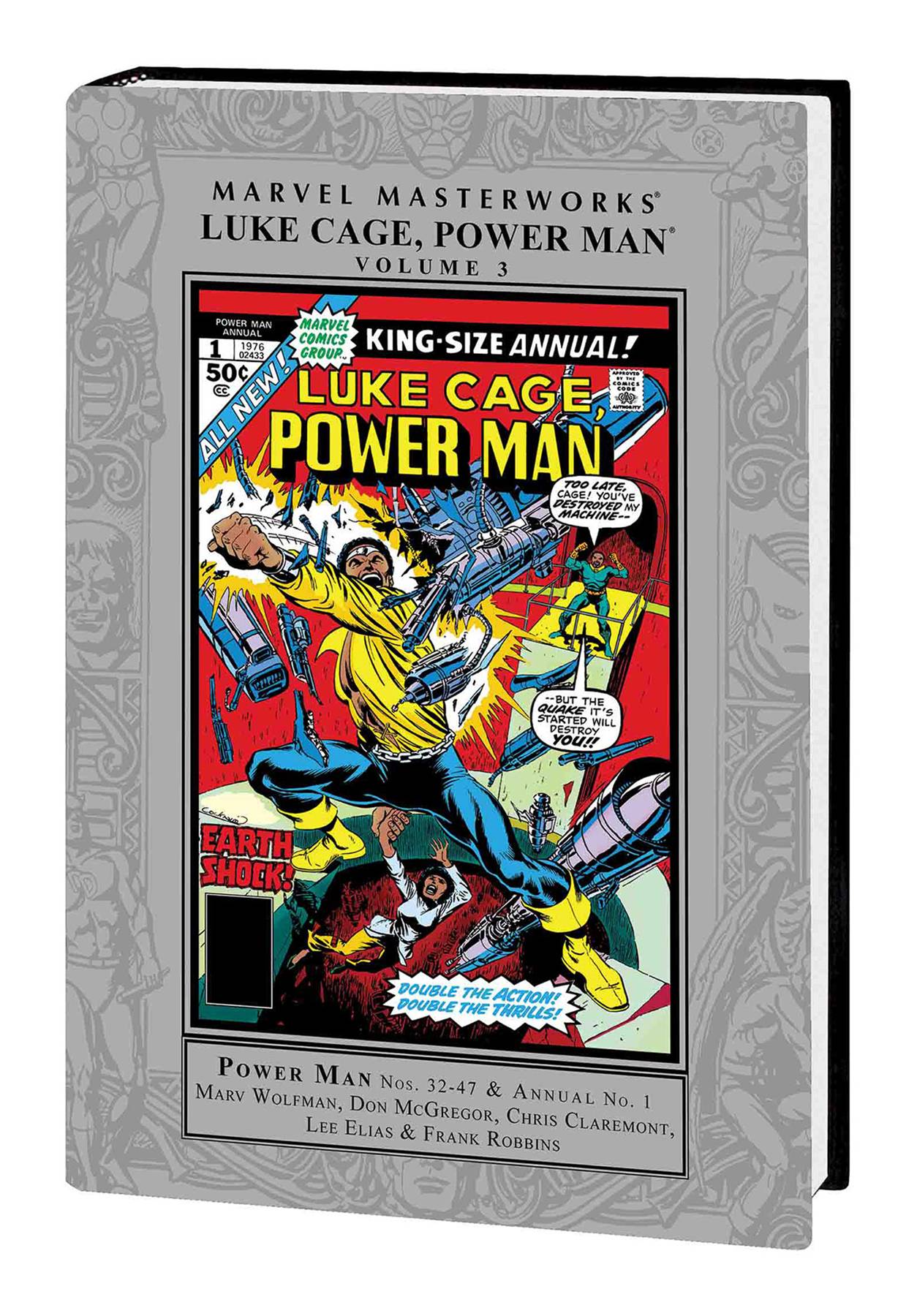 Marvel Masterworks Luke Cage Power Man Hardcover Volume 3