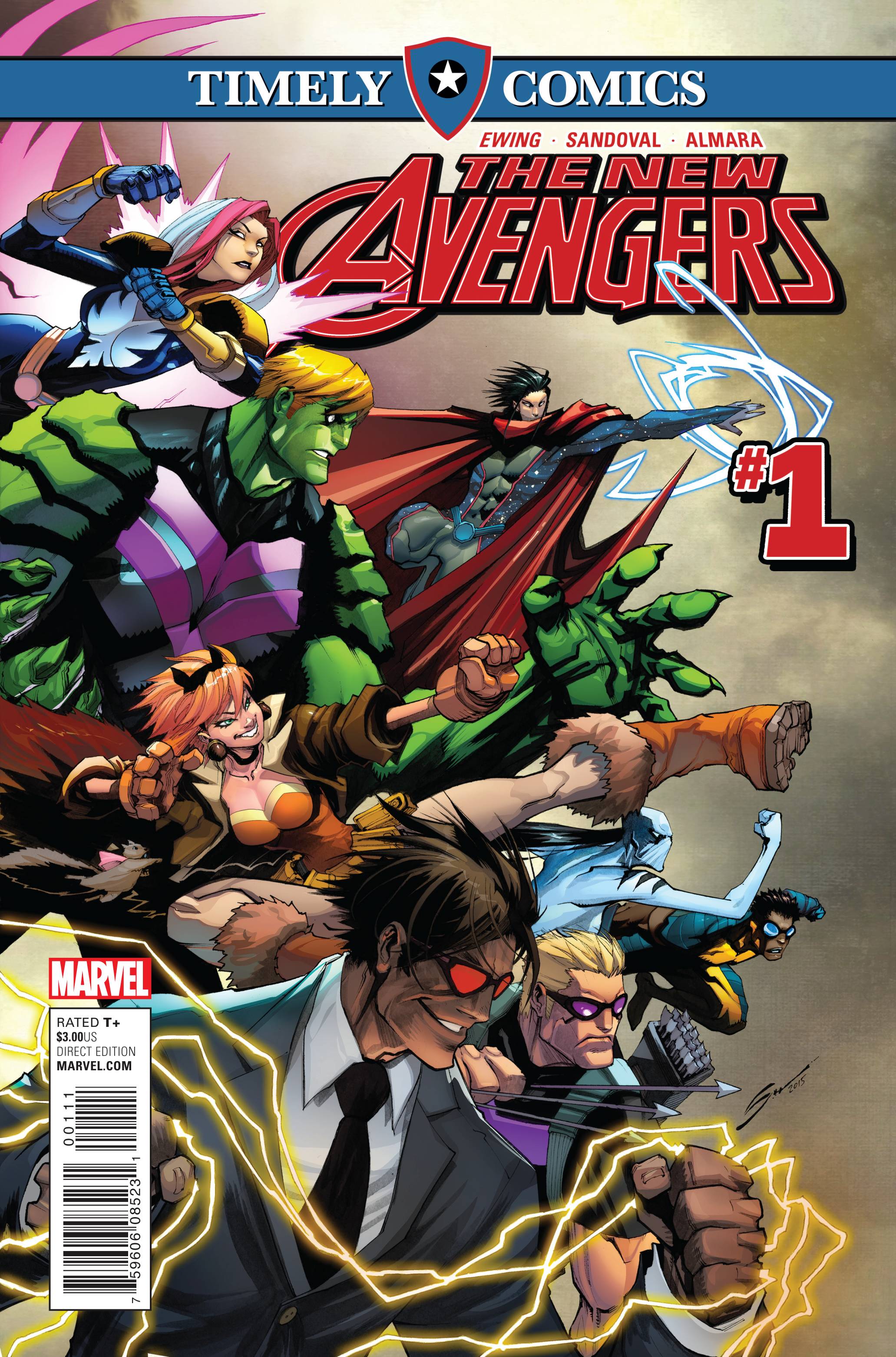 Timely Comics New Avengers #1 (2016)