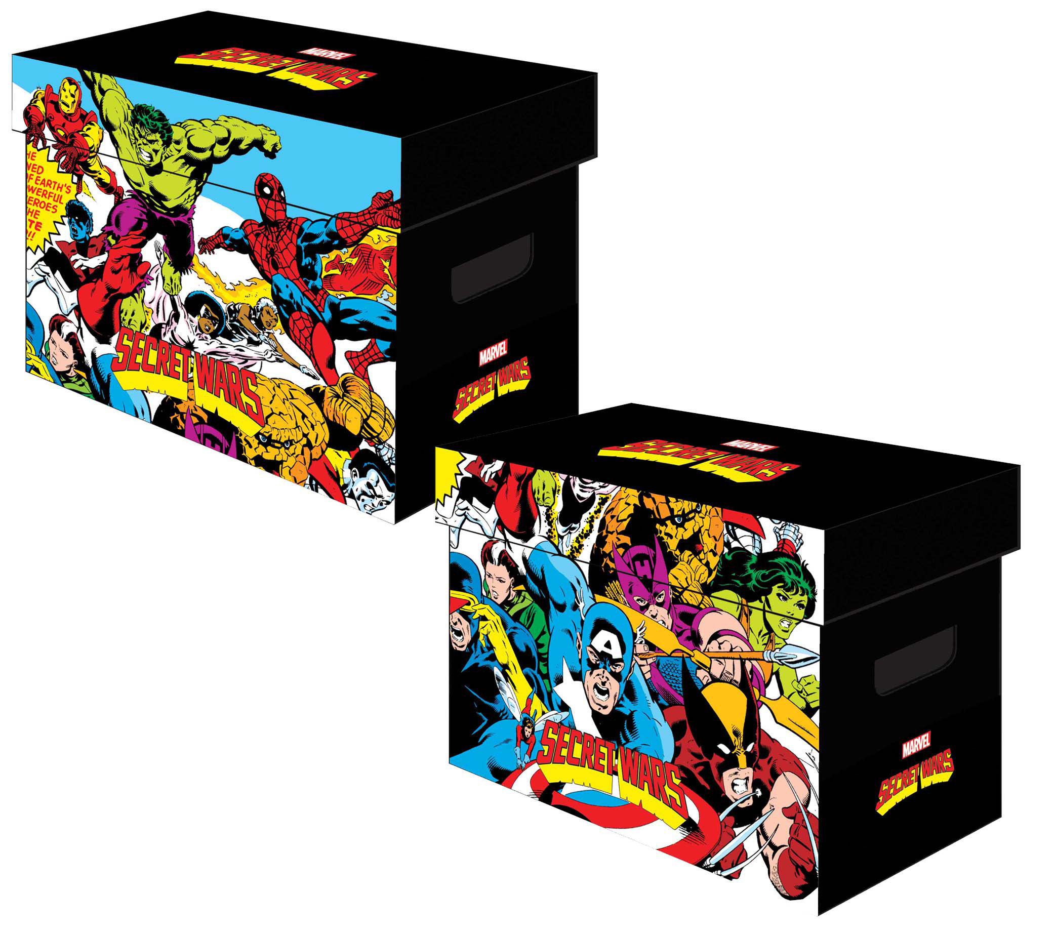 Cape and Cowl Comics - Marvel Graphic Comic Box: Marvel Super Heroes ...