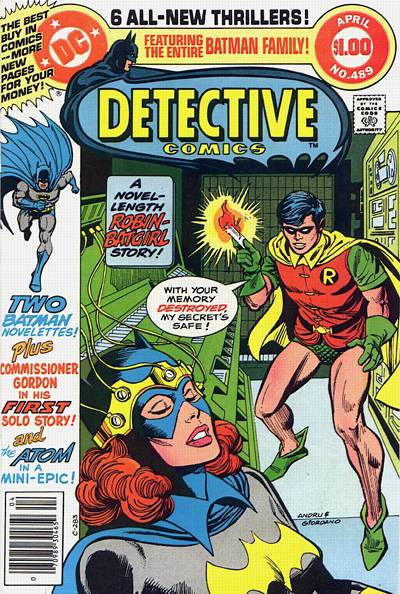 Detective Comics #489 - G/Vg 3.0