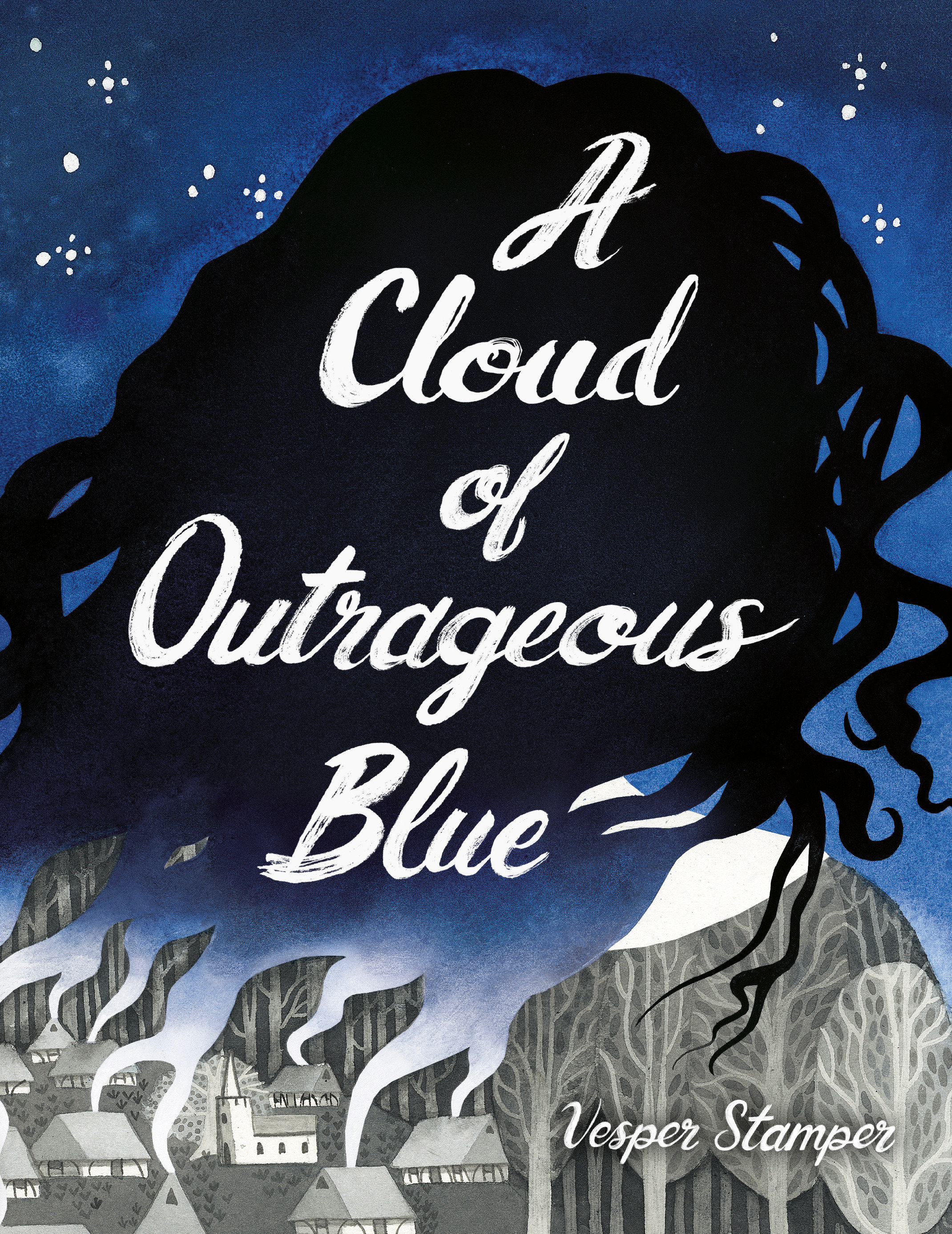 A Cloud Of Outrageous Blue (Hardcover Book)