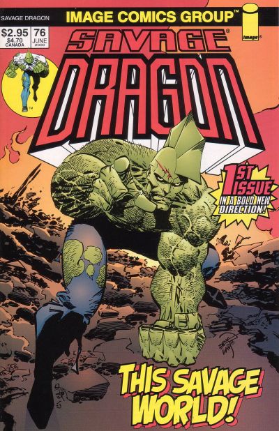 Savage Dragon #76-Very Good (3.5 – 5)