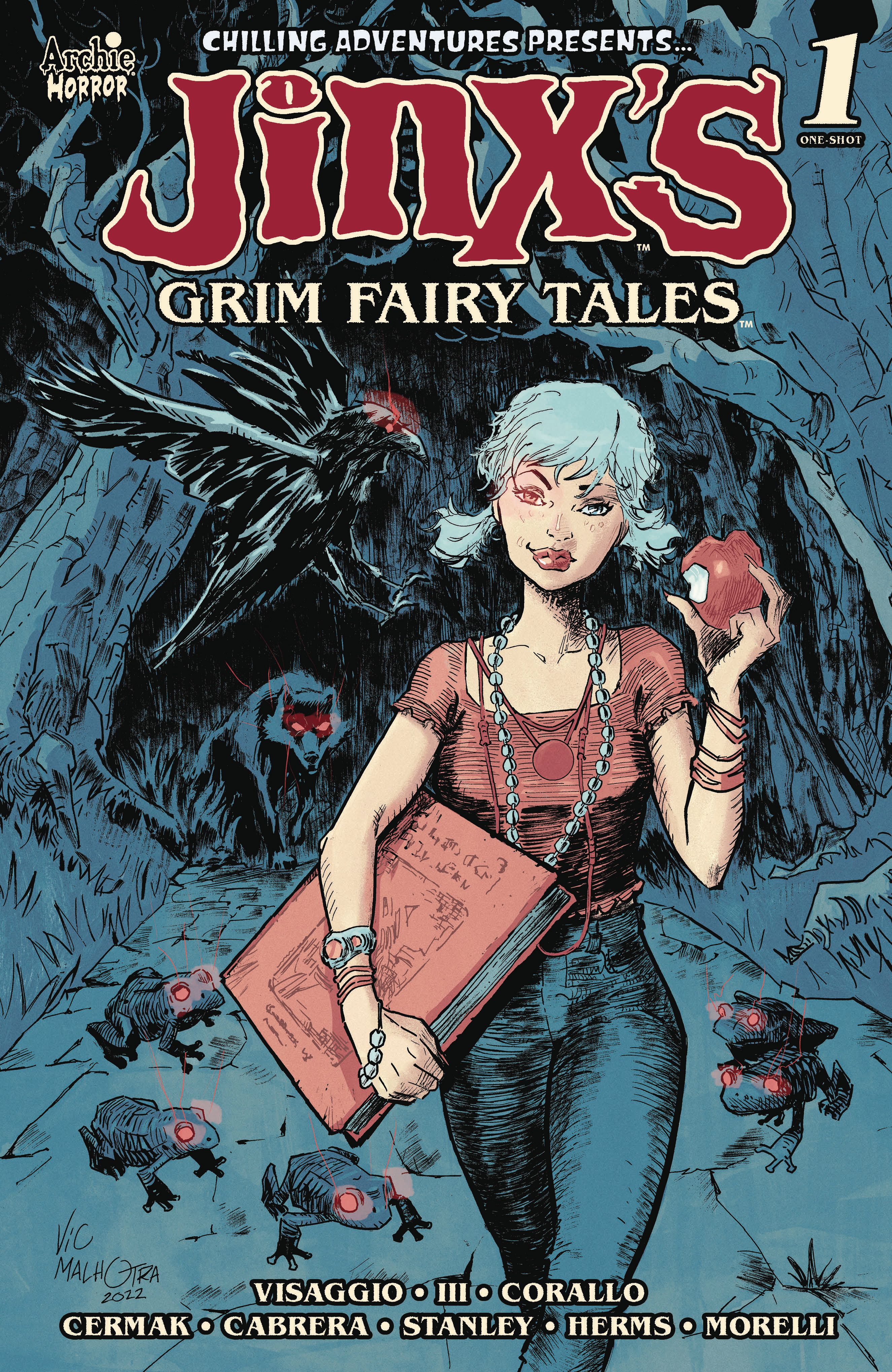 Chilling Adventure Jinxs Grim Fairy Tales Cover A Malhotra