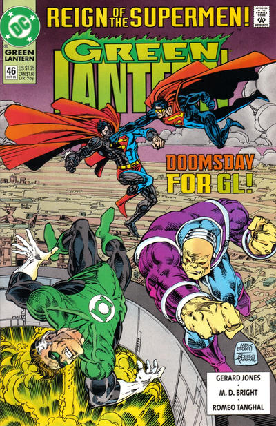 Green Lantern #46 (1990) [Direct]-Very Good (3.5 – 5)