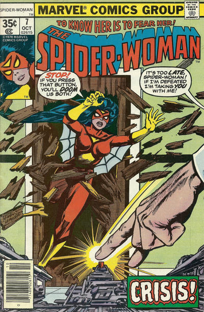 Spider-Woman #7 (1978) -Very Fine (7.5 – 9)