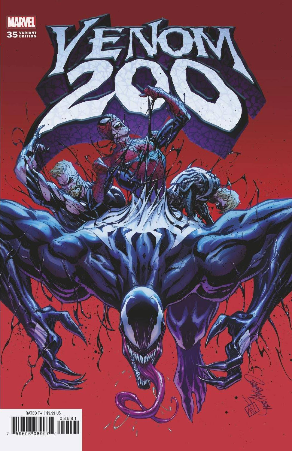 Venom #35 J. Scott Campbell Variant 200th Issue (2018)
