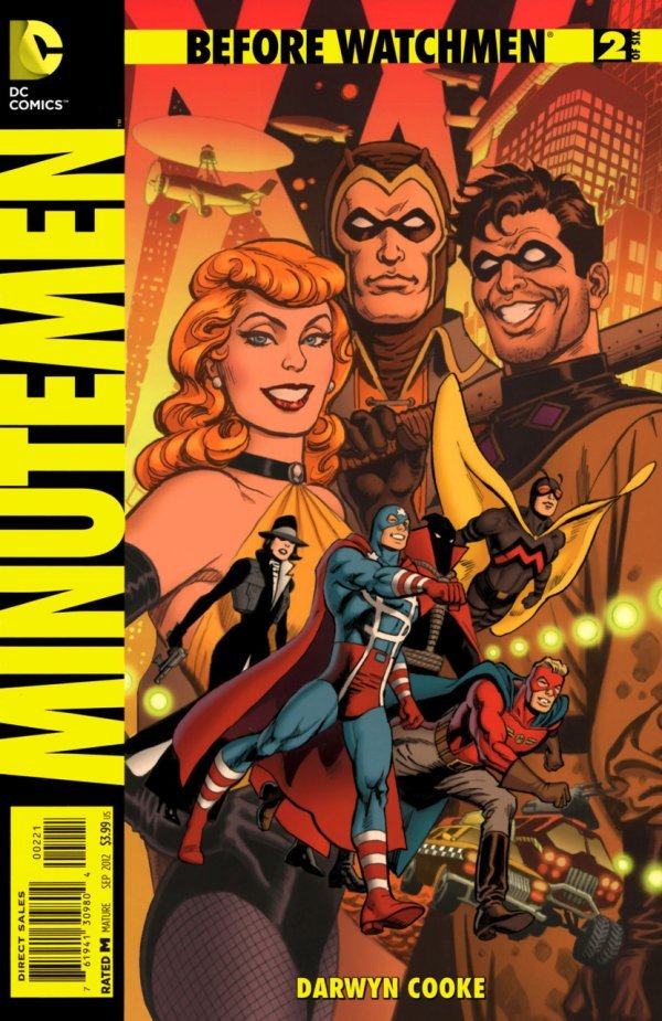 Before Watchmen Minutemen #2 Variant Edition