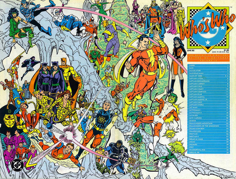 Who's Who: The Definitive Directory of The DC Universe #4 [Direct]-Fine