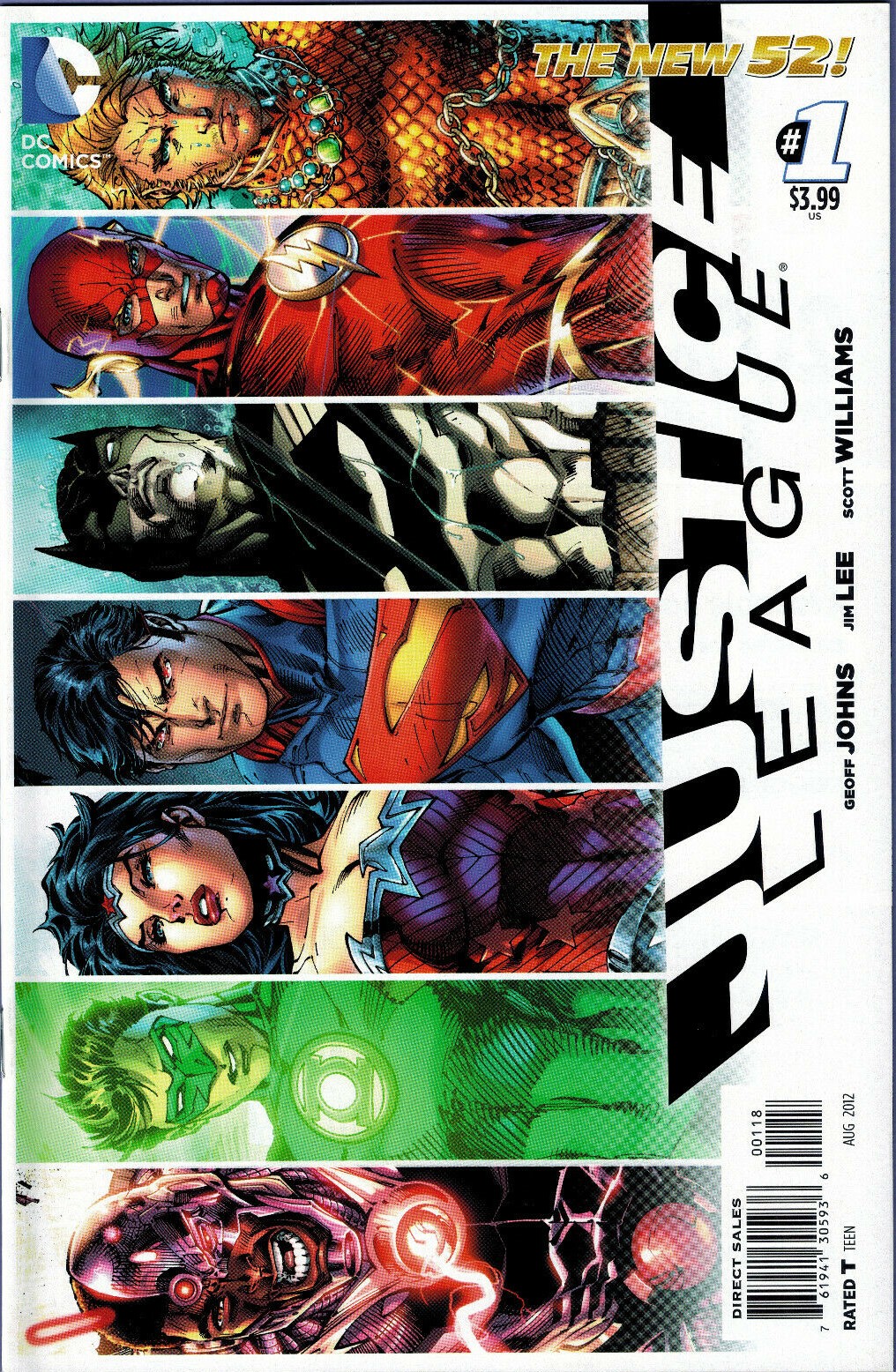 Justice League #1 8th Printing (2011)