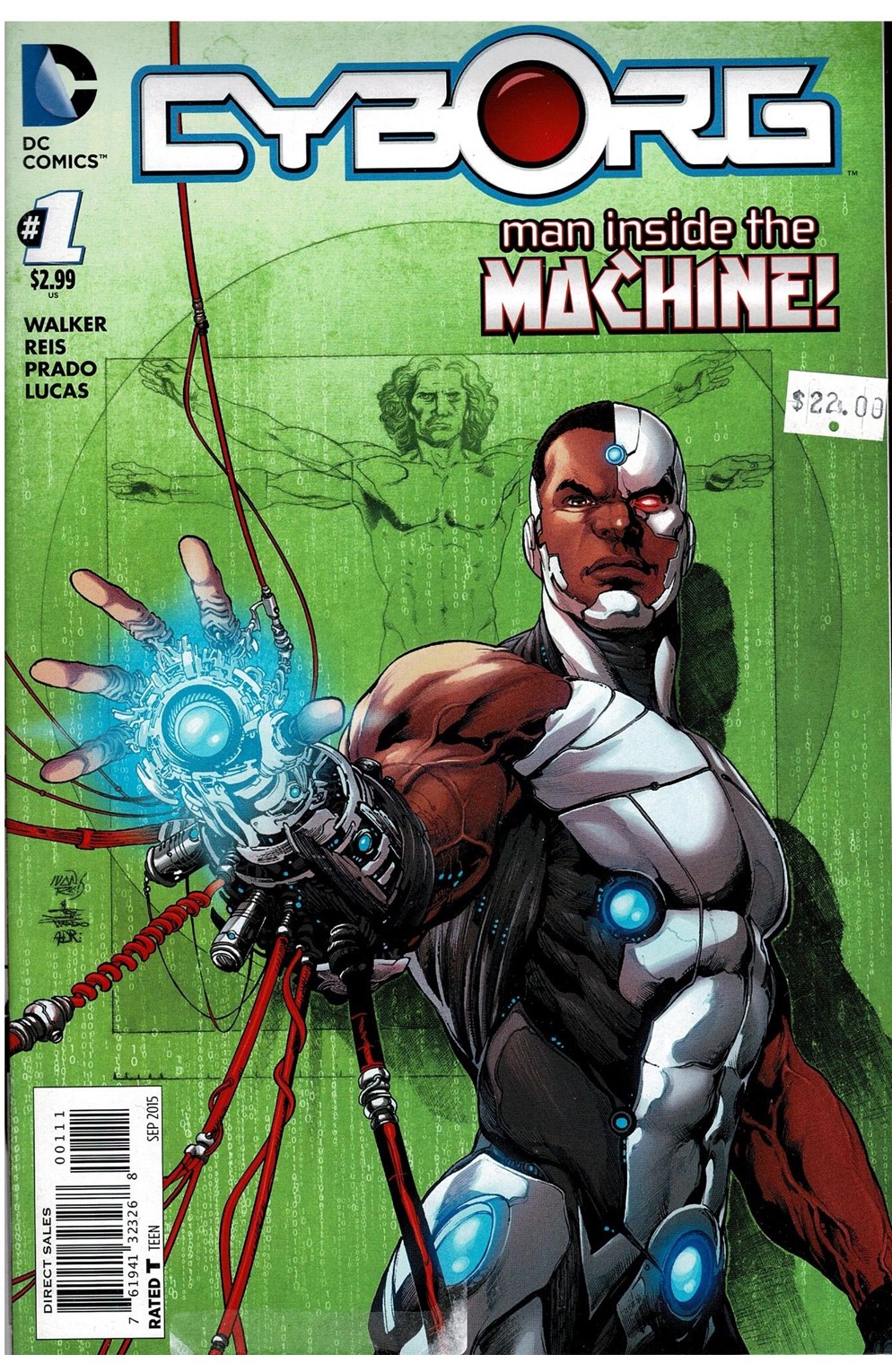 Cyborg #1-12  Comic Pack