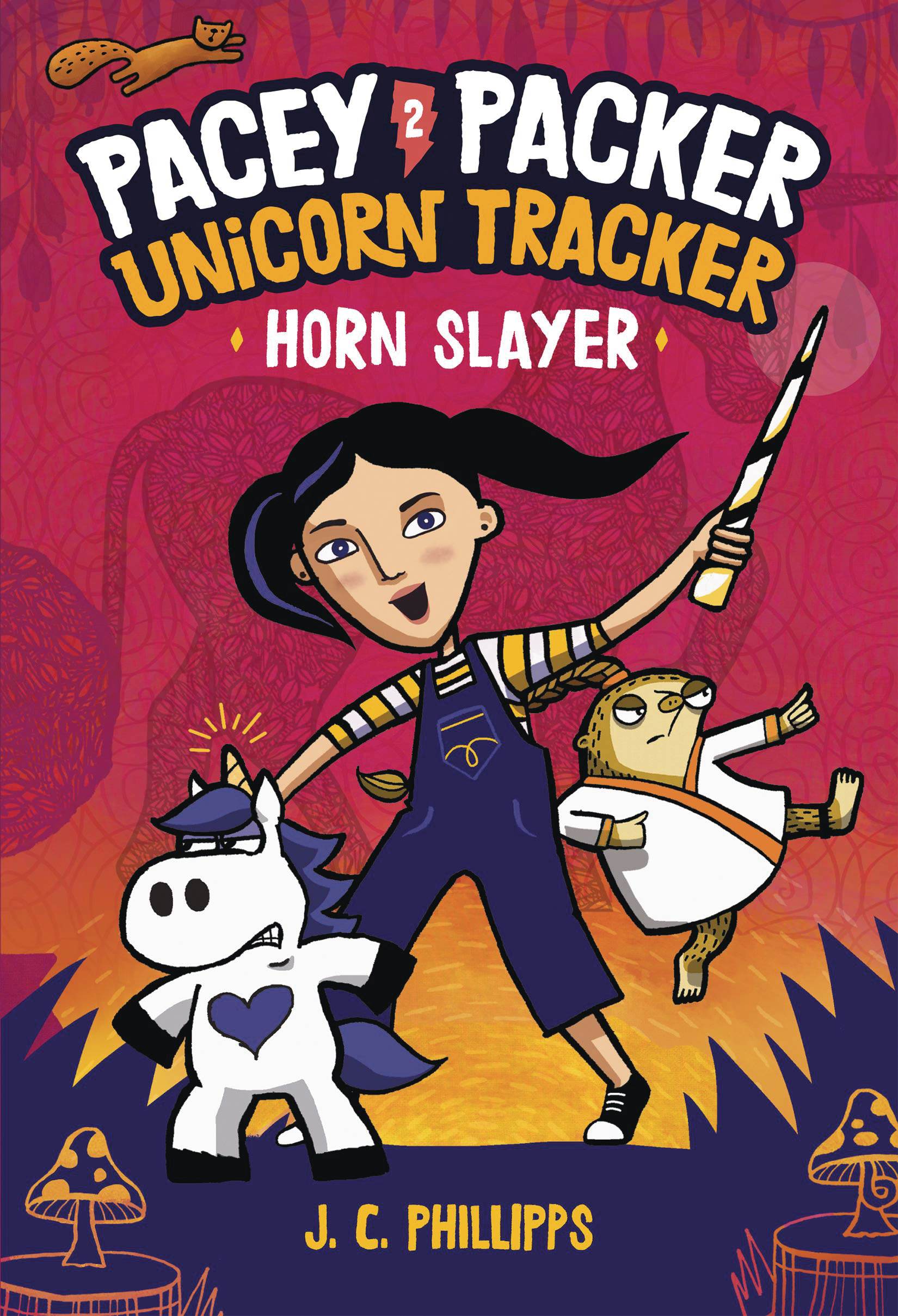 Pacey Packer Unicorn Tracker Hardcover Graphic Novel Volume 2 Horn Slayer