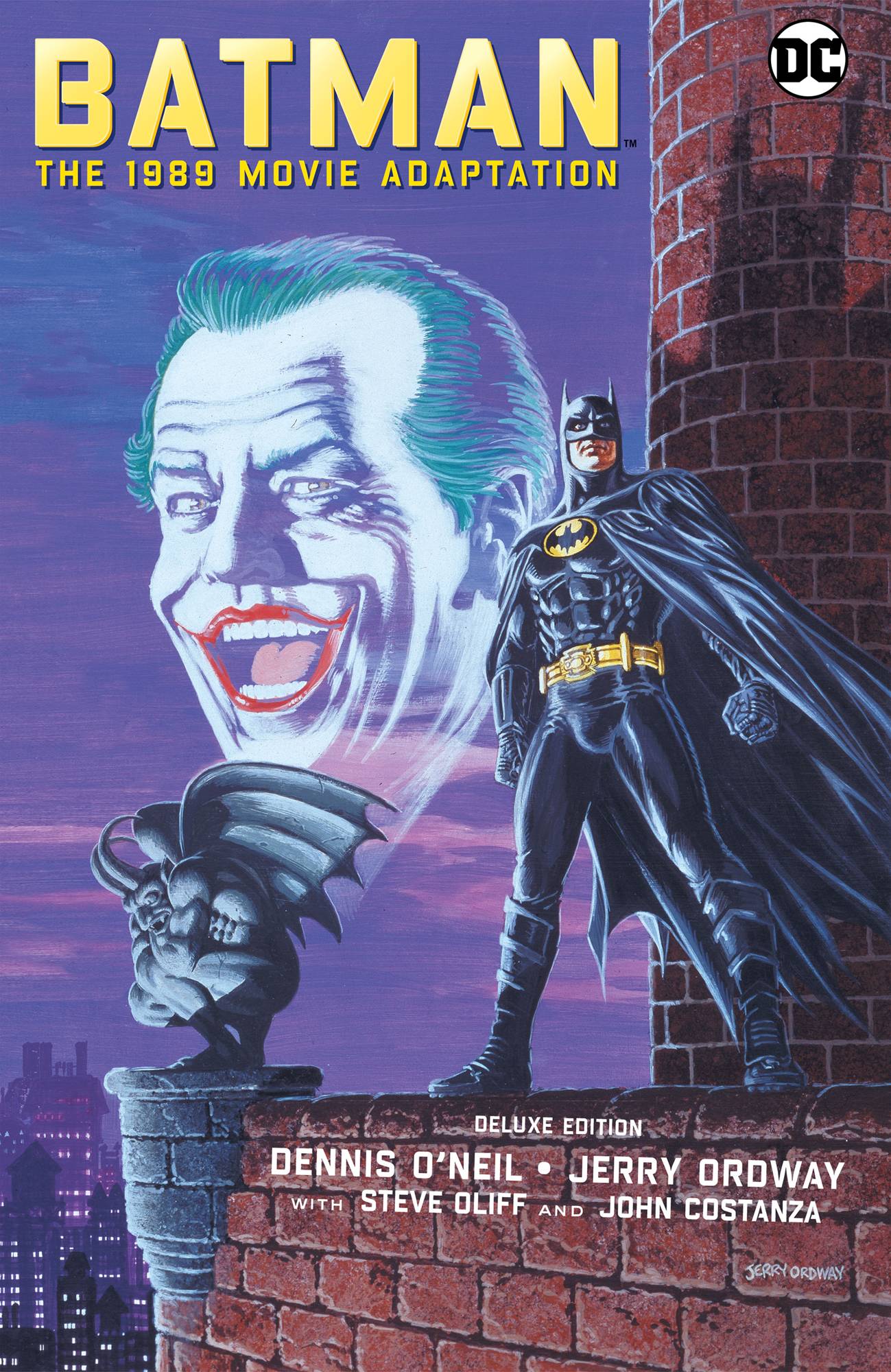 Batman the 1989 Movie Adaptation Hardcover Deluxe Edition