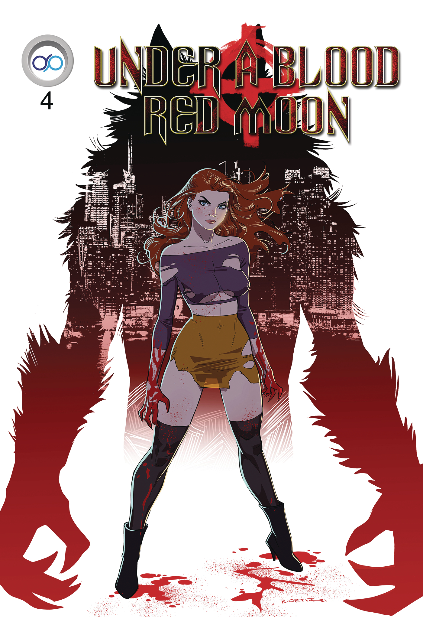 Under A Blood Red Moon #4 Cover A Standard Edition (Mature)