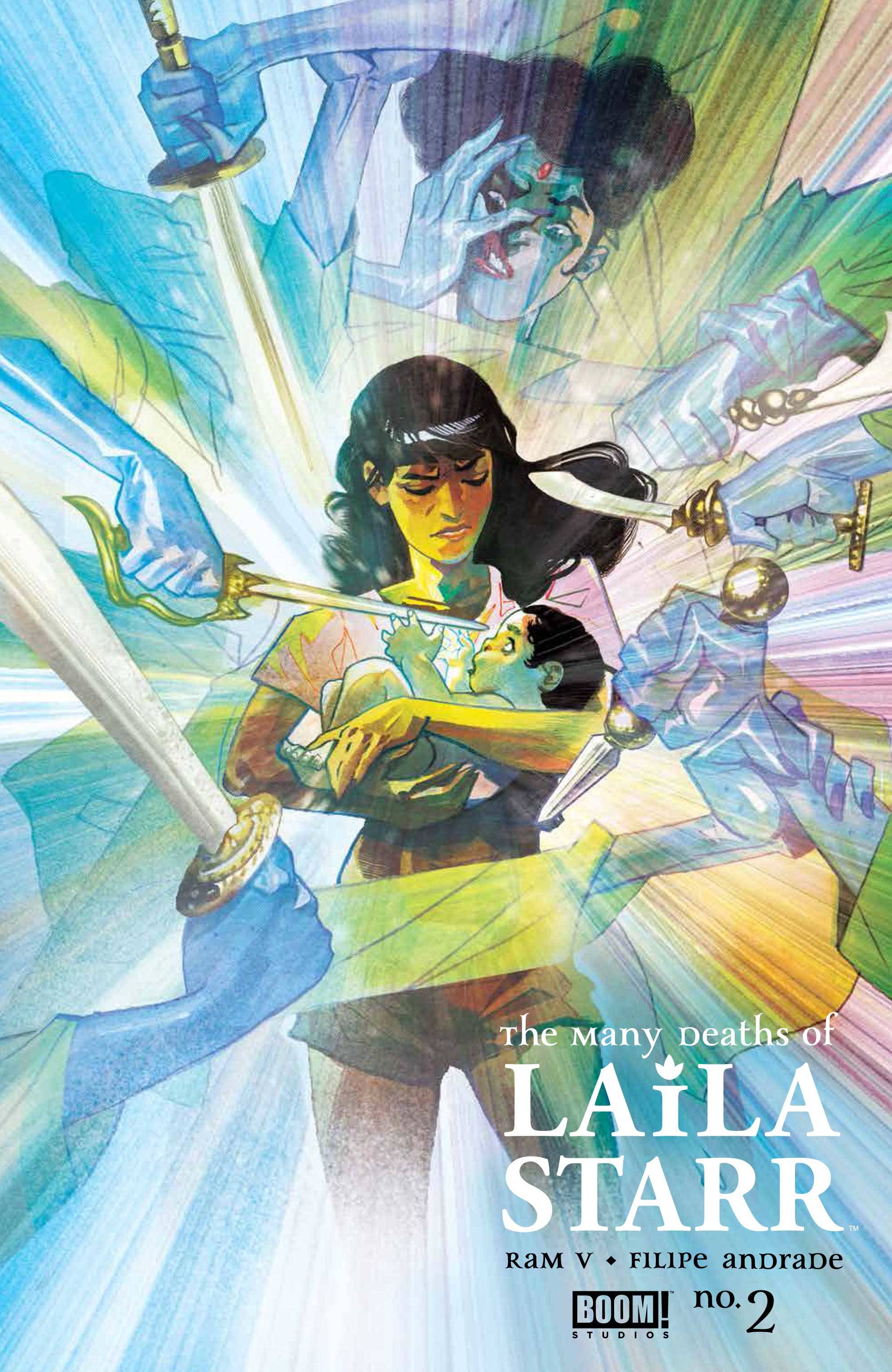 Many Deaths of Laila Starr #2 Cover B Del Mundo Foil (Of 5)