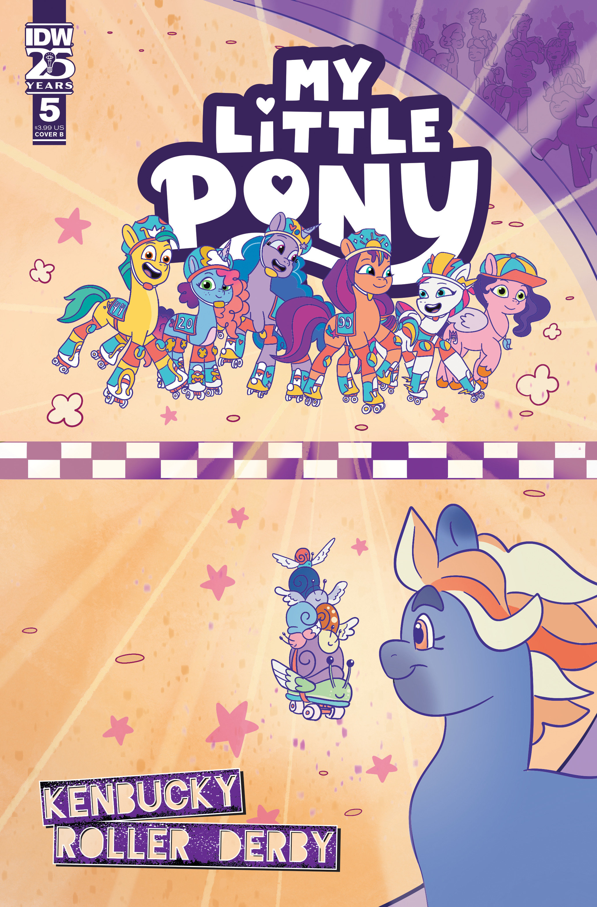 My Little Pony: Kenbucky Roller Derby #5 Cover B Valle