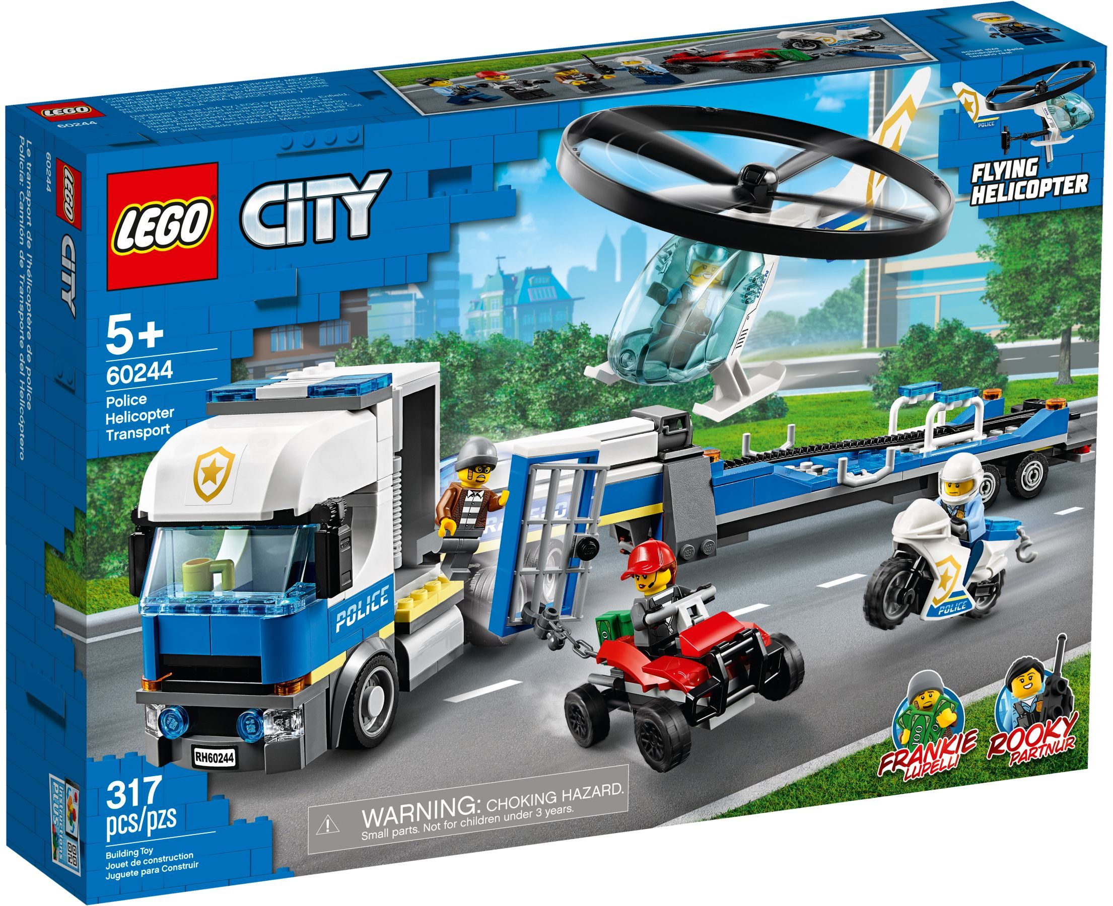 60244 Police Helicopter Transport