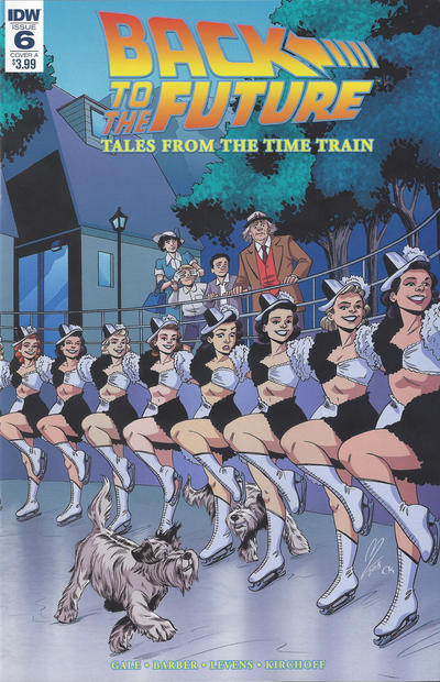 Back To The Future: Tales From The Time Train #6 [Cover A - Megan Levens] - Fn/Vf