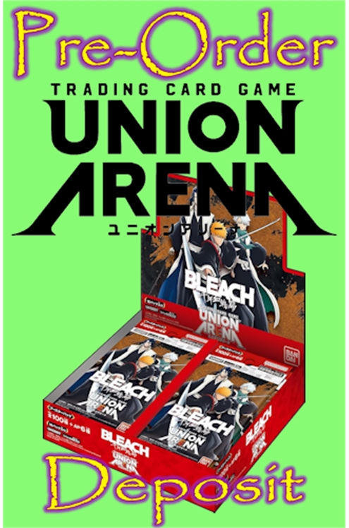 Union Arena Tcg Ue-01Bt Bleach Thousand-Year Blood War Booster Box Pre-Order Deposit