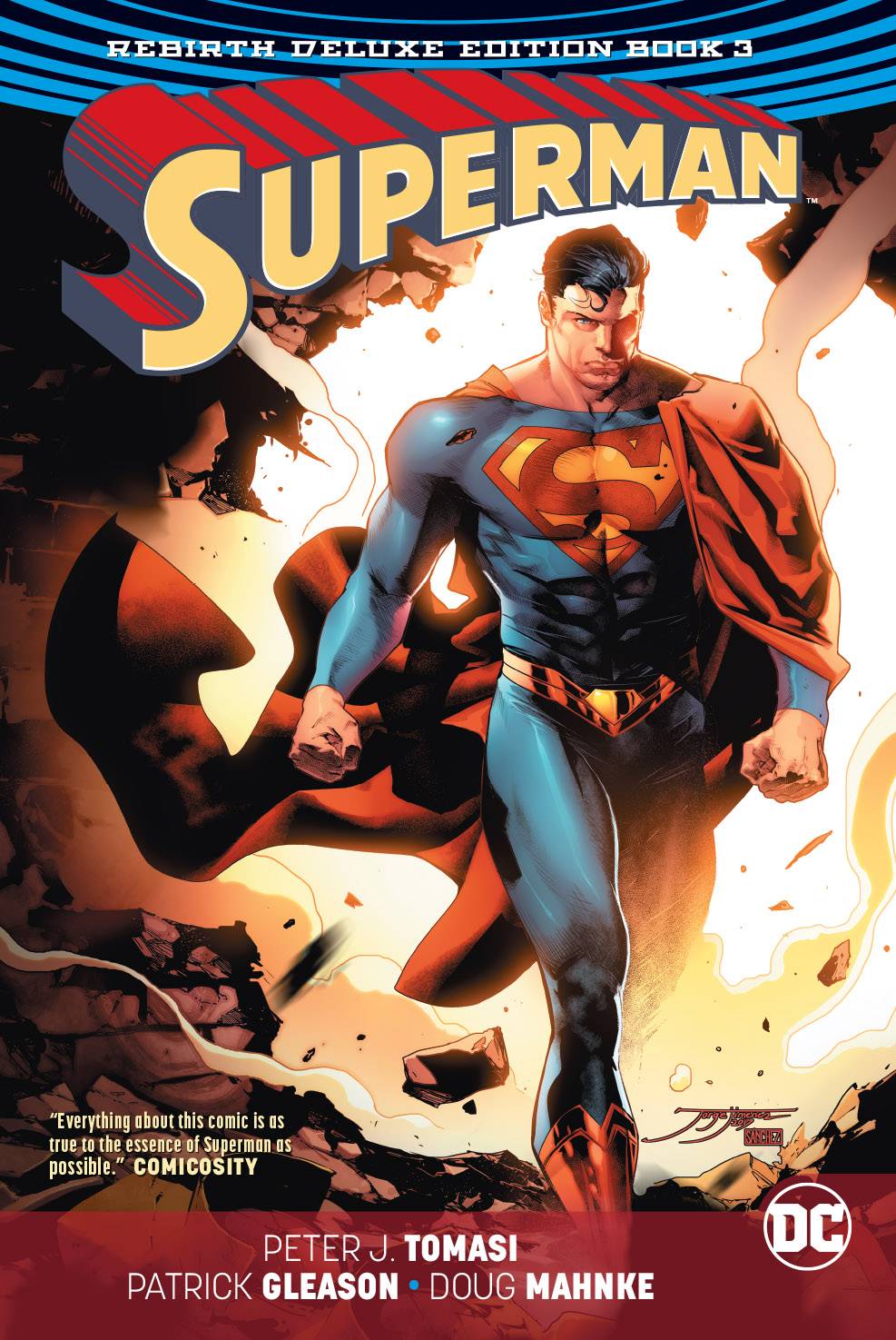 Superman Rebirth Deluxe Collected Hardcover Book 3