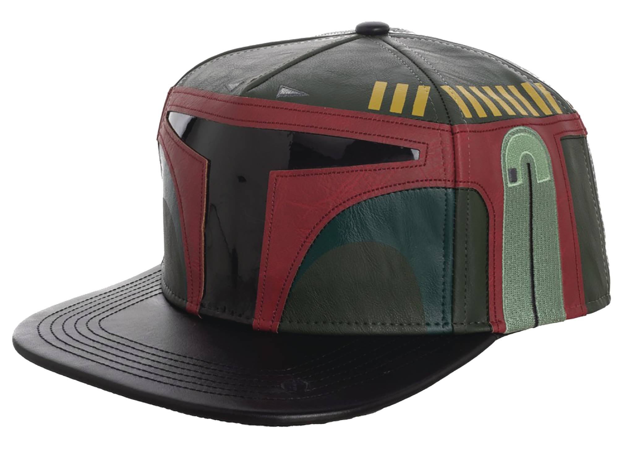 Star Wars Boba Fett Embroidered Snapback Cap W/sound Chip