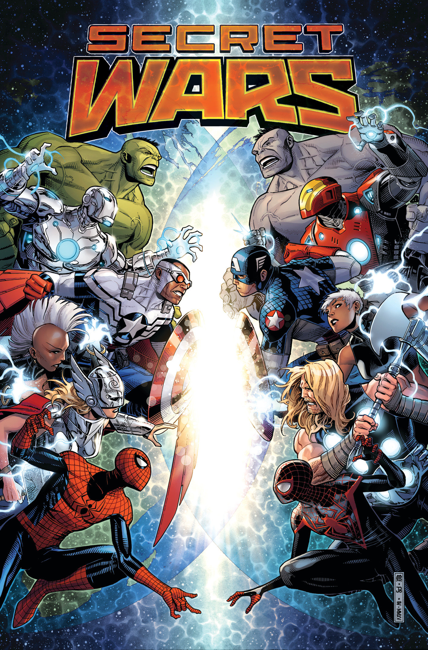 Secret Wars by JJonathan Hickman Hardcover Omnibus Volume 1 Jim Cheung Variant (Direct Market Edition)