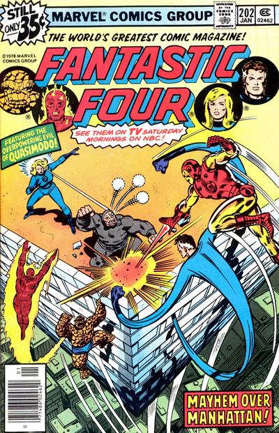 Fantastic Four #202 [Regular Edition]-Fine  