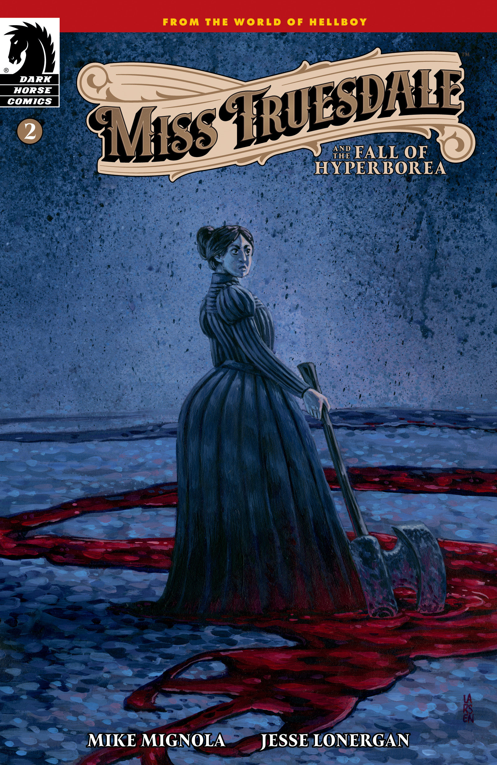 Miss Truesdale & The Fall of Hyperborea #2 Cover B Christine Larsen