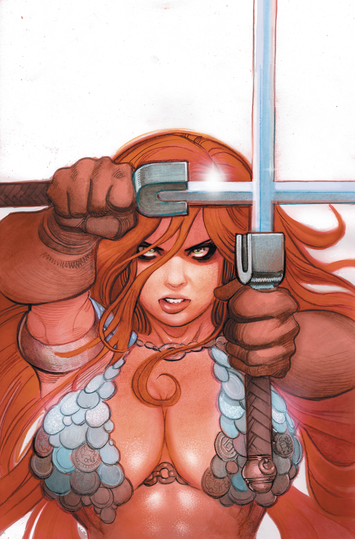 Red Sonja Death and the Devil #2 Cover J 1 for 25 Incentive Moritat Virgin