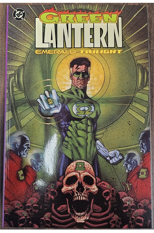 Green Lantern Emerald Twilight Graphic Novel (1994) Collectible - Like New