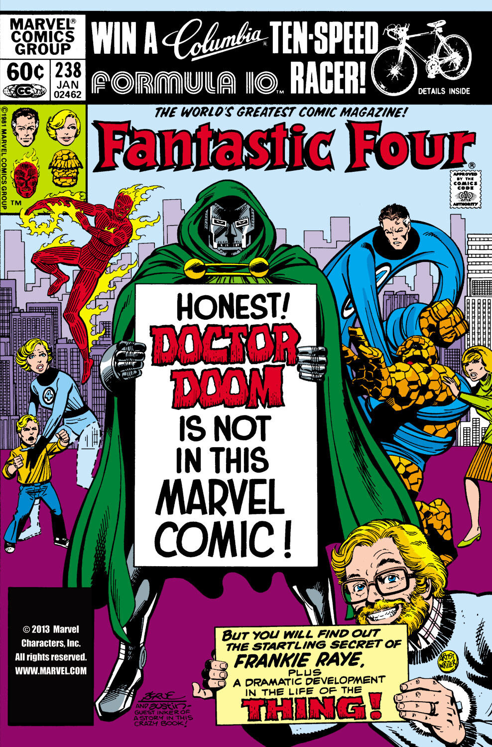 Fantastic Four Volume 1 #238 (Direct Edition)