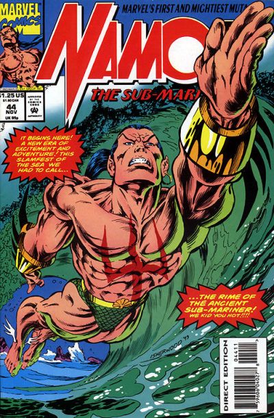 Namor, The Sub-Mariner #44-Very Fine