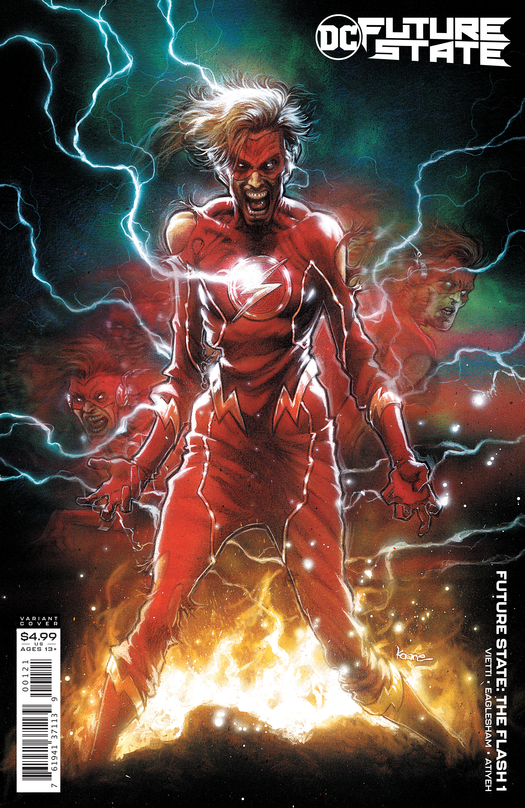 Future State The Flash #1 Cover B Kaare Andrews Card Stock Variant (Of 2)